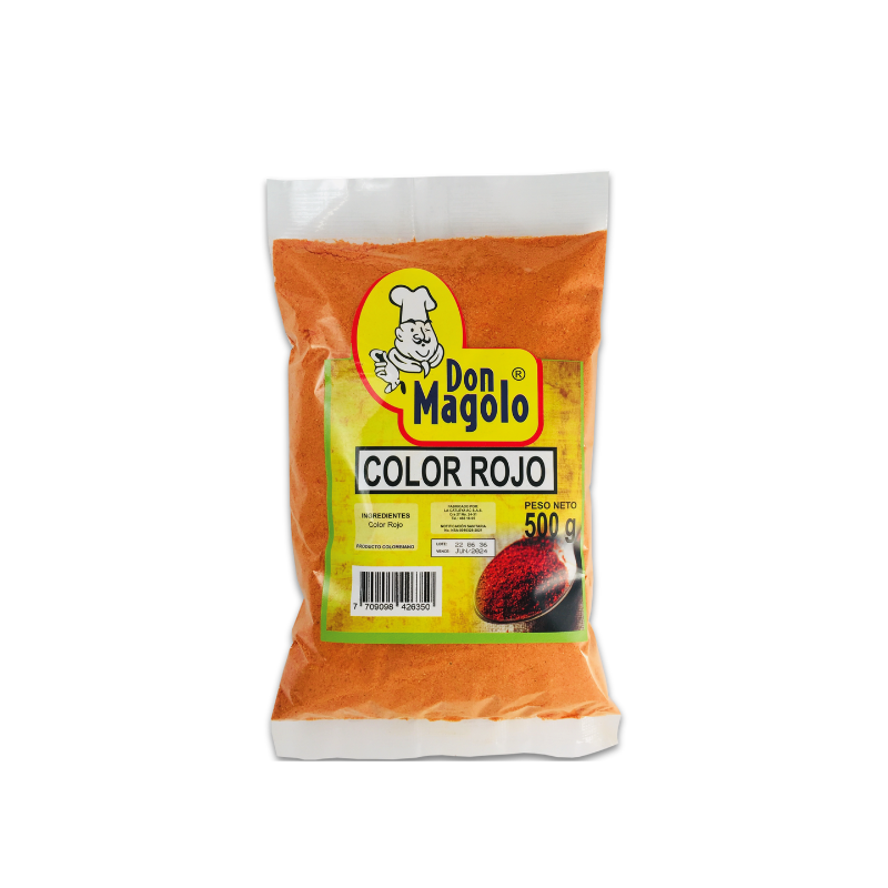 COLOR ROJO 500G